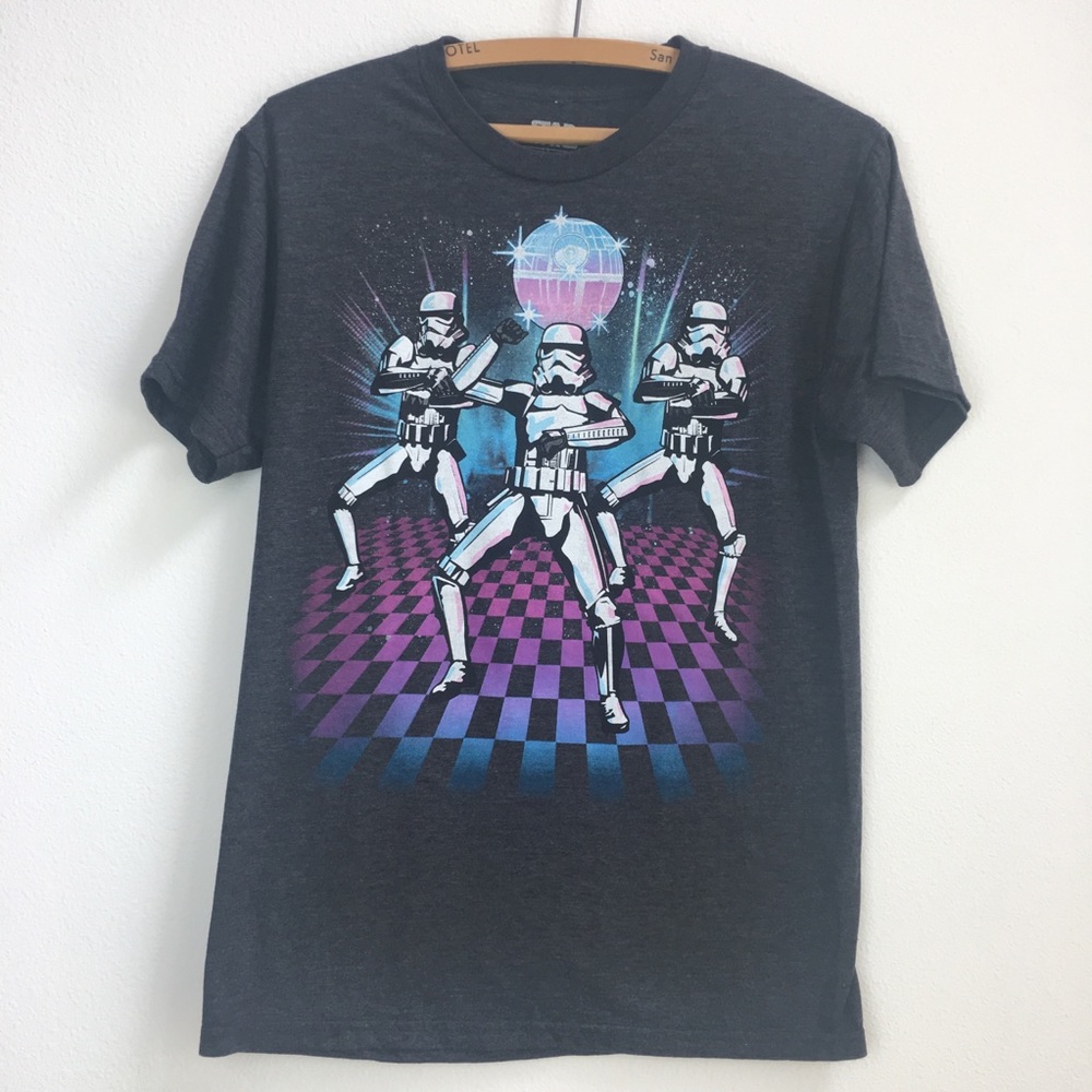 STAR WARS | Storm Troopers | Unisex S | Disco Tee